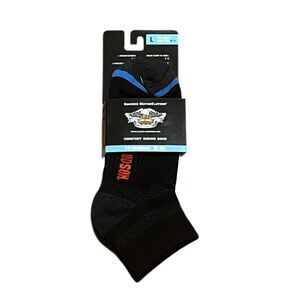 Harley-Davidson Black Athletic Socks, Size L, NWT